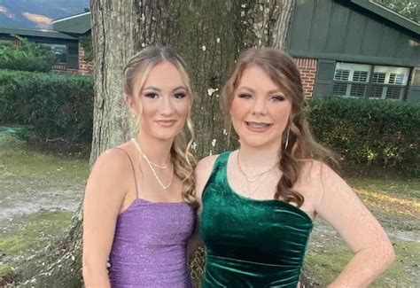 Two teenage girls found dead after their car flipped in the woods 